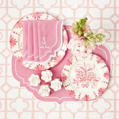 Mrs. Alice Seville Pink Gardênia Starter Plate< Starter Plates