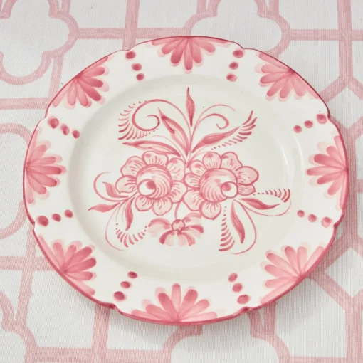 Mrs. Alice Seville Pink Gardênia Starter Plate< Starter Plates