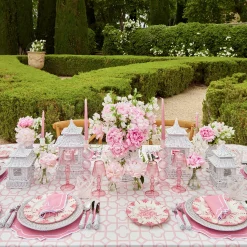 Mrs. Alice Seville Pink Gardênia Starter Plate (set of 4)< Starter Plates | Crockery Sets