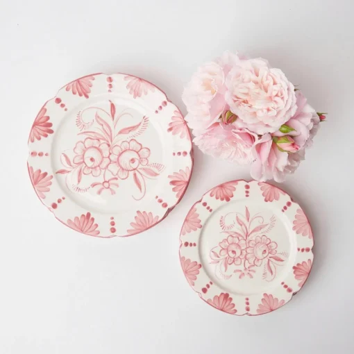 Mrs. Alice Seville Pink Gardênia Starter Plate< Starter Plates