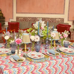 Mrs. Alice Short Bamboo Rechargeable Lamp< Rechargeable Table Lamps | Summer Lighting