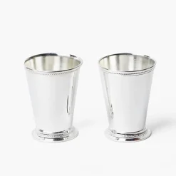 Mrs. Alice Silver Mint Julep Cups (Pair)< Vases | Vases & Planters