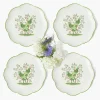 Mrs. Alice Singing Bird Starter Plates (Set of 4)< Summer Crockery | Starter Plates