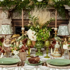 Mrs. Alice Small Adelaide Green Lattice Urn Vase< Vases | Vases & Planters