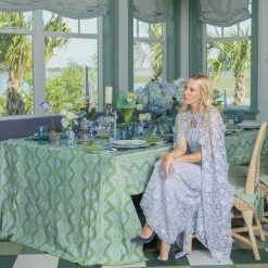 Mrs. Alice Small Adelaide Soft Blue Lattice Urn Vase< Vases | Vases & Planters