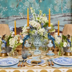 Mrs. Alice Small Adelaide Soft Blue Lattice Urn Vase< Vases | Vases & Planters