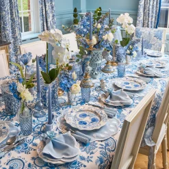 Mrs. Alice Small Adelaide Soft Blue Lattice Urn Vase< Vases | Vases & Planters