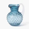 Mrs. Alice Small Blue Hobnail Jug< Jugs | For The Millenial