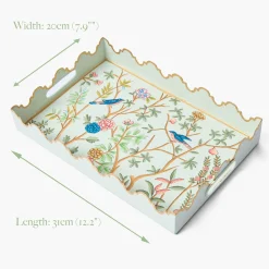 Mrs. Alice Small  Chinoiserie Tole Tray< Trays | For Her