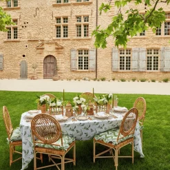 Mrs. Alice Small Eden Green Candle Holders (Pair)< Summer Glassware | Summer Candleware