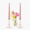 Mrs. Alice Small Eden Pink Candle Holder (Pair)< Candle Holders