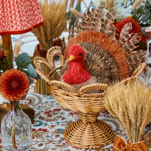 Mrs. Alice Small Elena Rattan Bowl< For Her | For The Homemaker