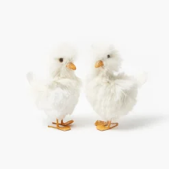 Mrs. Alice Small Fluffy Goslings (Pair)< Spring Decorations