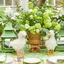 Mrs. Alice Small Fluffy Goslings (Pair)< Spring Decorations
