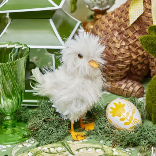 Mrs. Alice Small Fluffy Goslings (Pair)< Spring Decorations