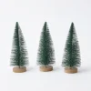 Mrs. Alice Small Green Christmas Trees (Set of 3)< Christmas Decorations
