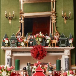 Mrs. Alice Small Green Christmas Trees (Set of 3)< Christmas Decorations