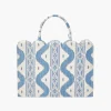 Mrs. Alice Small Tote Bag (Blue Ikat)< Mrs. Alice Tote Bags | For Her