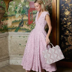 Mrs. Alice Small Tote Bag (Pink Ikat)< Mrs. Alice Tote Bags | For Her