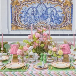 Mrs. Alice Small White Parrot Candle Holder (Pair)< Summer Candleware | Candle Holders