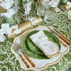 Mrs. Alice Snow White Velvet Napkin Bows (Set of 4)< Napkin Rings & Bows