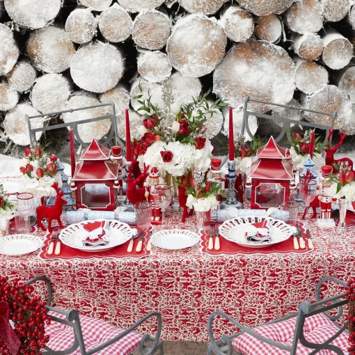 Mrs. Alice Snow White Velvet Napkin Bows (Set of 4)< Napkin Rings & Bows