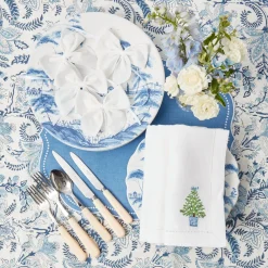 Mrs. Alice Snow White Velvet Napkin Bows (Set of 4)< Napkin Rings & Bows