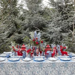 Mrs. Alice Snow White Velvet Napkin Bows (Set of 4)< Napkin Rings & Bows