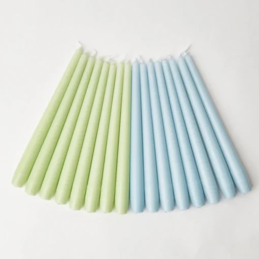 Mrs. Alice Soft Blue Candles (Set of 8)< Summer Candleware | Candles