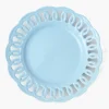 Mrs. Alice Soft Blue Lace Dinner Plate< Summer Crockery | Dinner Plates