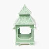 Mrs. Alice Soft Green Chinoiserie Pagoda Lantern< Year-round Decorations | Pagodas & Lanterns