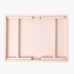 Mrs. Alice Soft Pink Lacquer Breakfast Tray< Trays | For Her