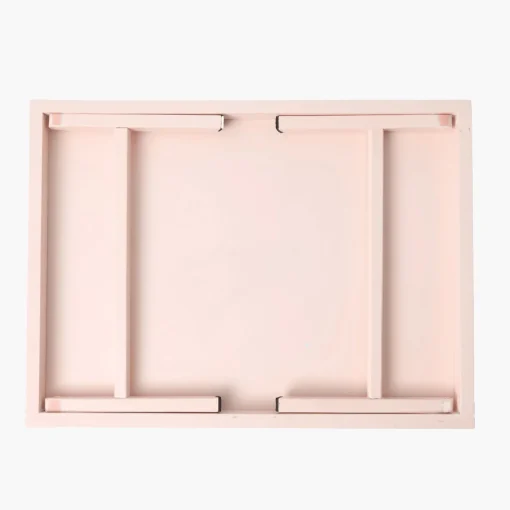 Mrs. Alice Soft Pink Lacquer Breakfast Tray< Trays | For Her