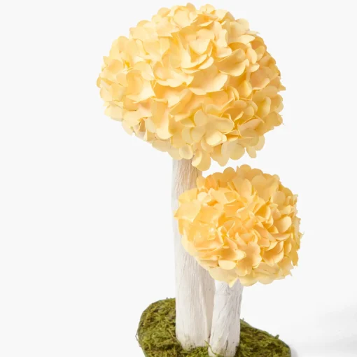 Mrs. Alice Soft Yellow Hydrangea (Pair)< Spring Decorations