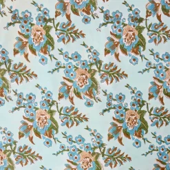 Mrs. Alice Sophia Blockprint Tablecloth< Summer Table Linen | Tablecloths