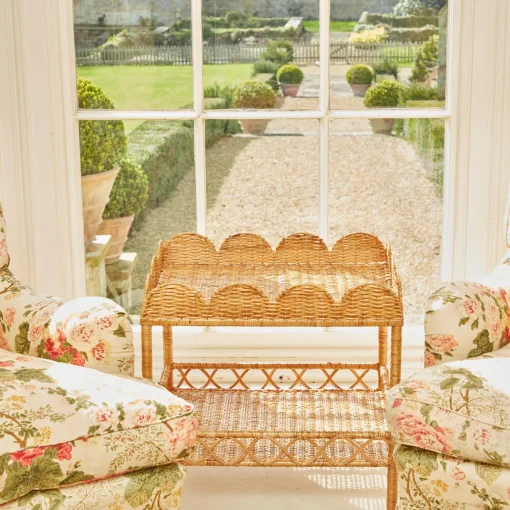 Mrs. Alice Sophia Rattan Side Table< Furniture | Furniture