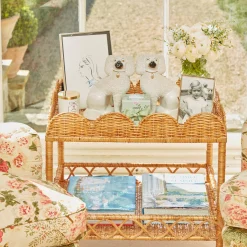 Mrs. Alice Sophia Rattan Side Table< Furniture | Furniture