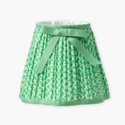 Mrs. Alice Spring Green Lotus Bow Lampshade (18cm)< Lampshades