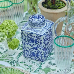 Mrs. Alice Square Traditional Ginger Jar< Spring Decorations | For The Homemaker