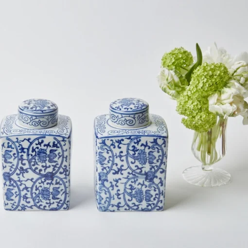 Mrs. Alice Square Traditional Ginger Jar< Spring Decorations | For The Homemaker