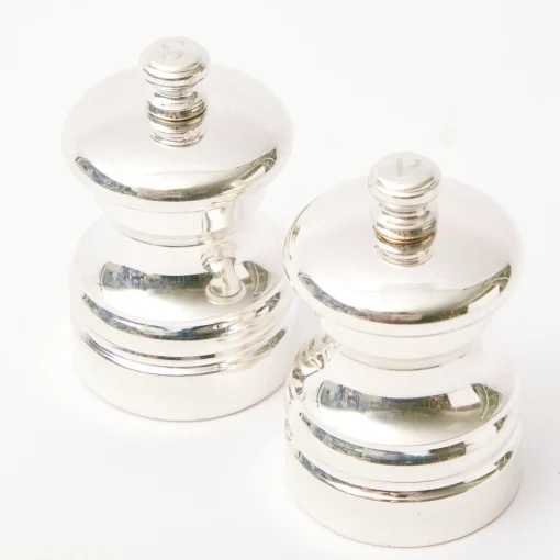 Mrs. Alice Sterling Silver Salt & Pepper Set (Pair)< Crockery Sets | For The Hostess