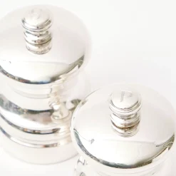 Mrs. Alice Sterling Silver Salt & Pepper Set (Pair)< Crockery Sets | For The Hostess