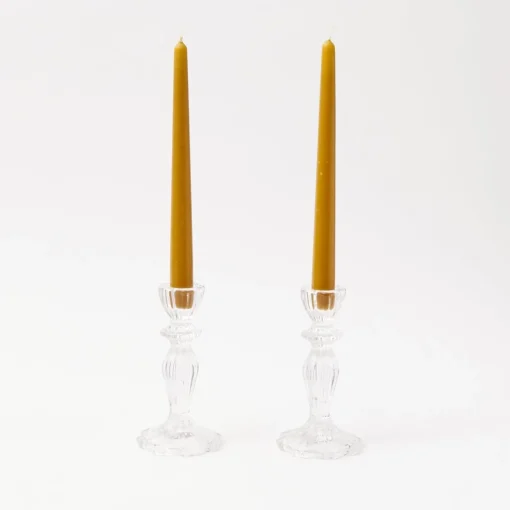 Mrs. Alice Tall Lace Edge Candle Holders (Pair)< Candle Holders