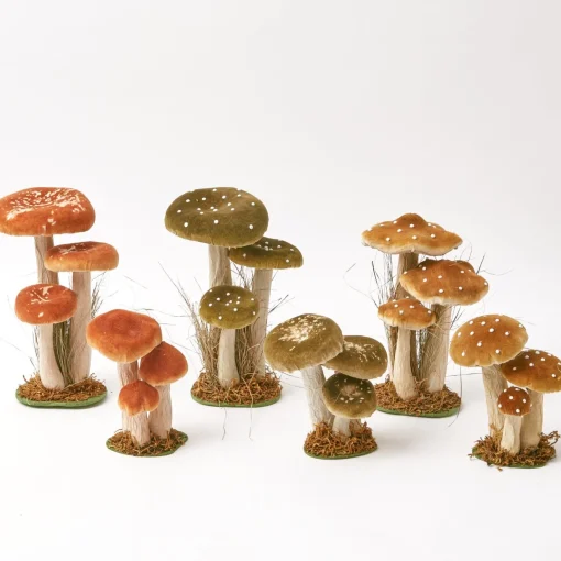 Mrs. Alice Tall Mixed Mushroom Set< Year-round Decorations | Autumn Decorations