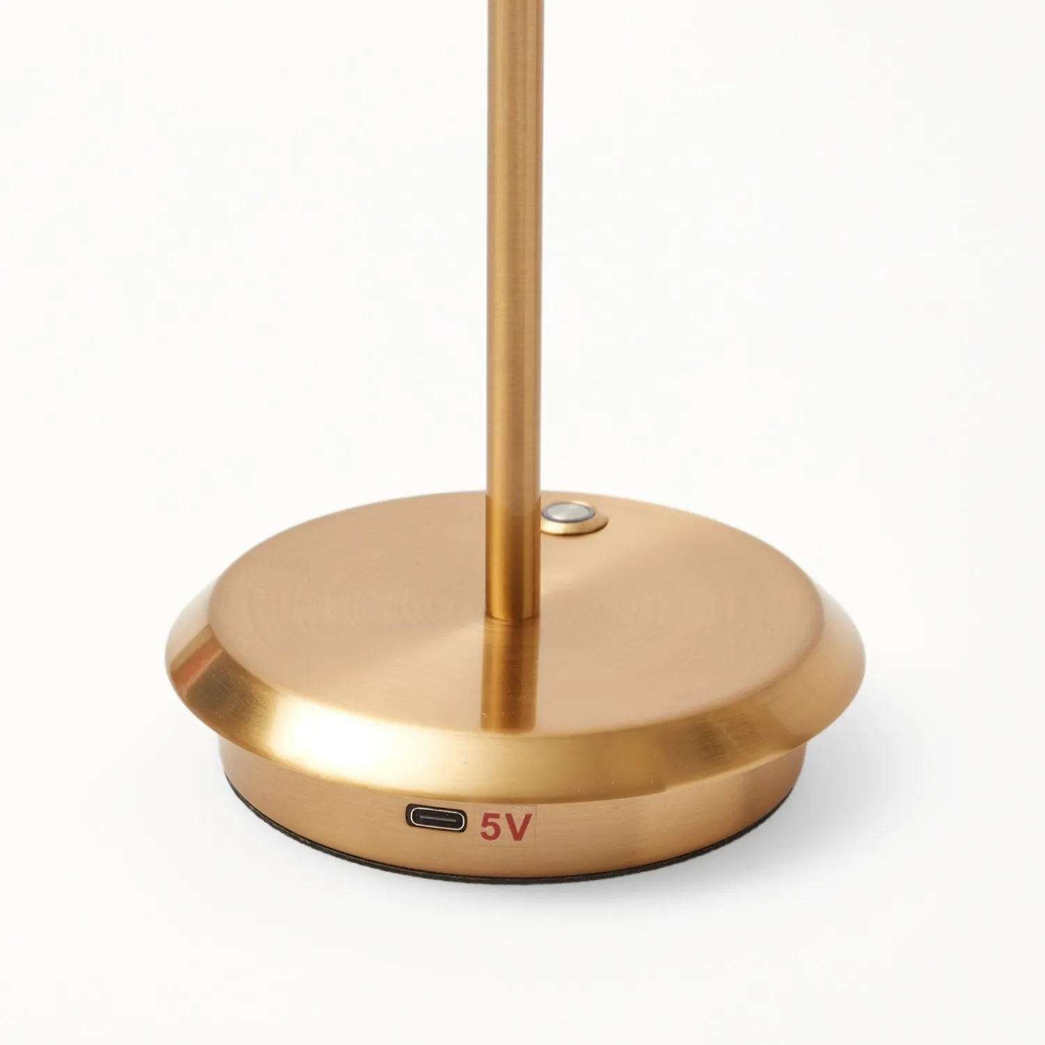 Mrs. Alice Tall Rechargeable Lamp with Olive Ikat Shade (18cm)< Rechargeable Table Lamps