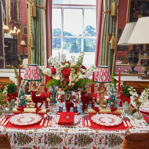 Mrs. Alice Tartan Nutcrackers (Set of 3)< Christmas Decorations