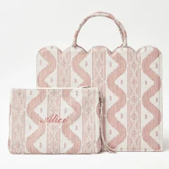 Mrs. Alice The Tote-ally Fabulous Giftscape (Pink)< Mrs. Alice Monogram | Monogrammable Gifts