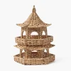 Mrs. Alice Thea Rattan Pagoda Lantern - 30cm< Year-round Decorations | Spring Decorations