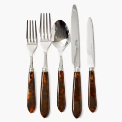 Mrs. Alice Tortoiseshell Cutlery (5 piece)< Cutlery Sets