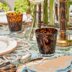 Mrs. Alice Tortoiseshell Glasses (Set of 4)< Summer Glassware | Glasses